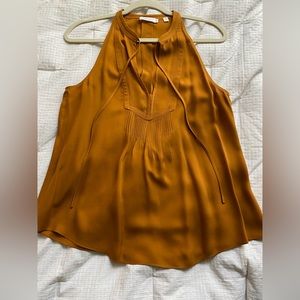 APC brand new without tags 100% silk sleeveless blouse - size 2